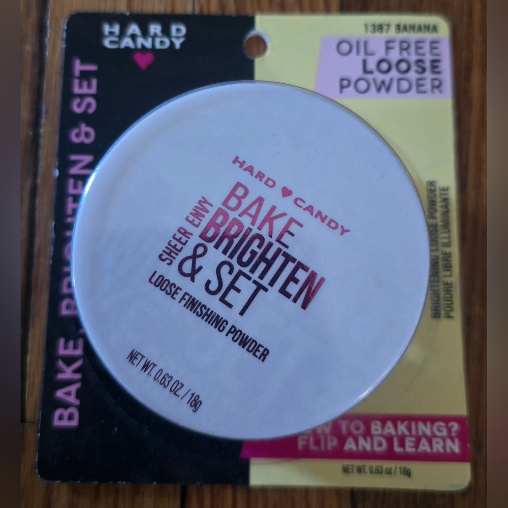Hard Candy Bake Brighten & Set Loose Finishing Powder